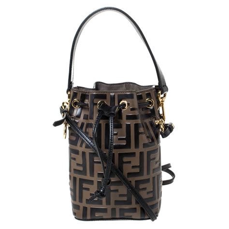 fendi mon tresor net bucket bag|fendi drawstring bucket bag.